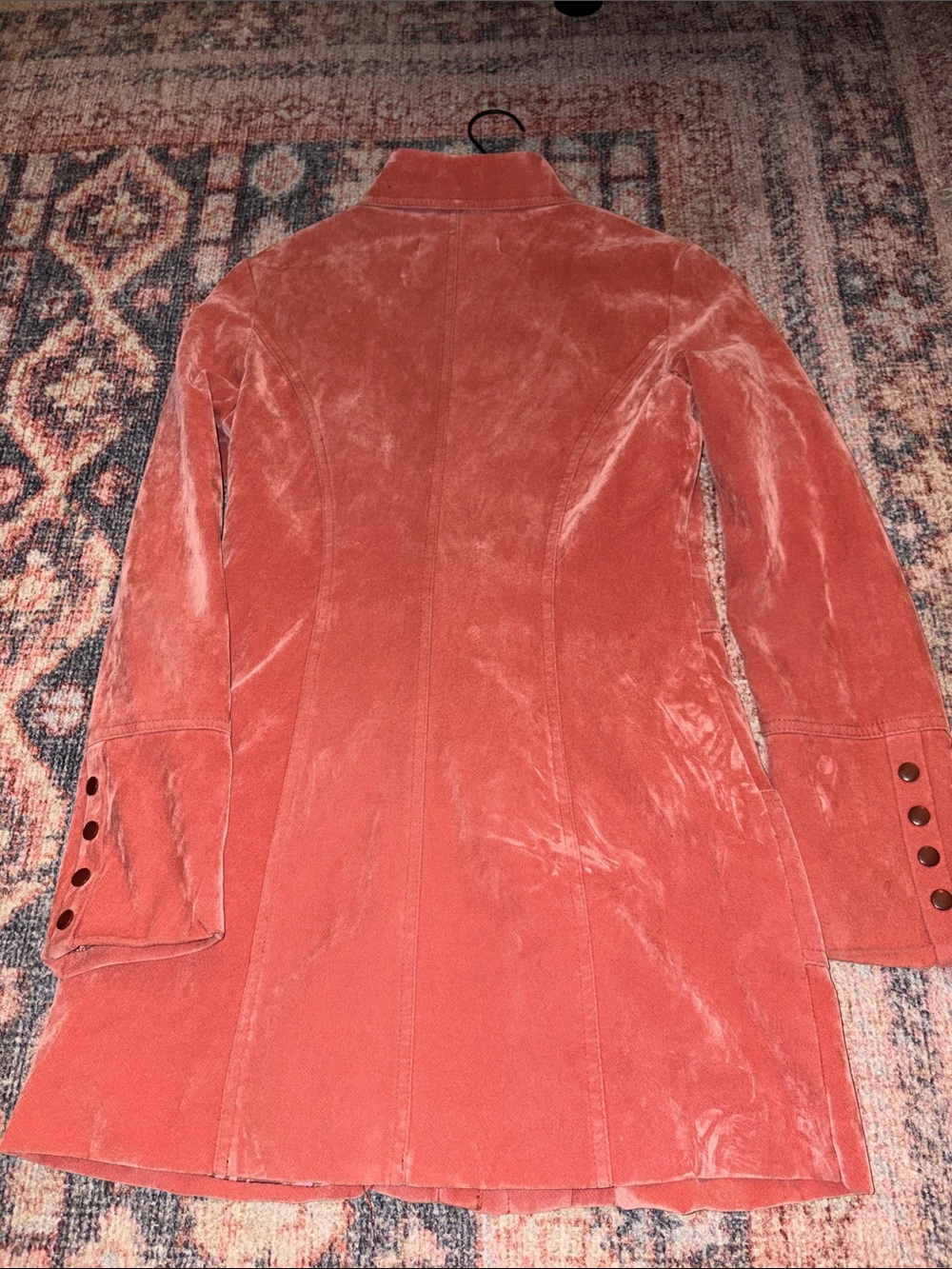Women's Snap-Front Coat size XS - Picture 7 of 8